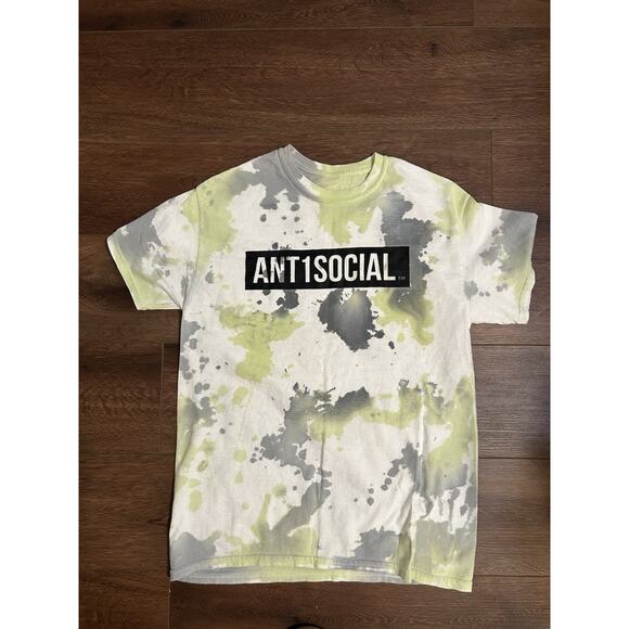 ant1social Other - Ant1social Streetwear Shirt Size Small Tie Dye Black Lives Matter Social Justice